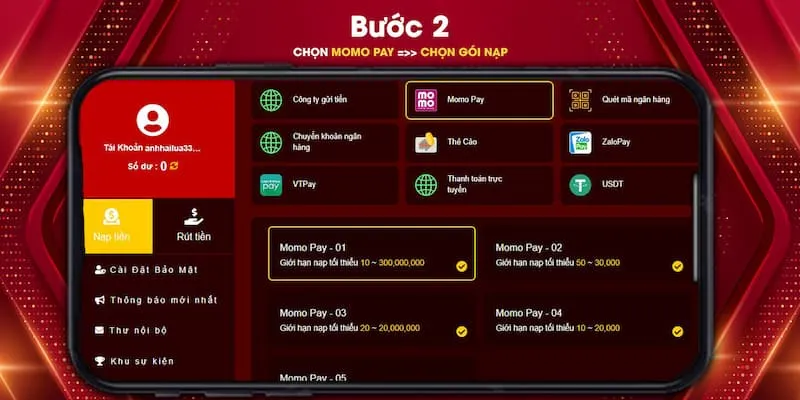 Hướng dẫn nạp tiền 33WIN đa phương thức Hướng dẫn nạp tiền 33WIN đa phương thức