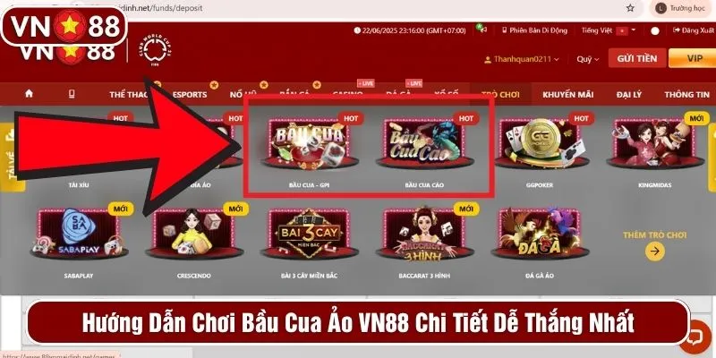 Bầu cua ảo