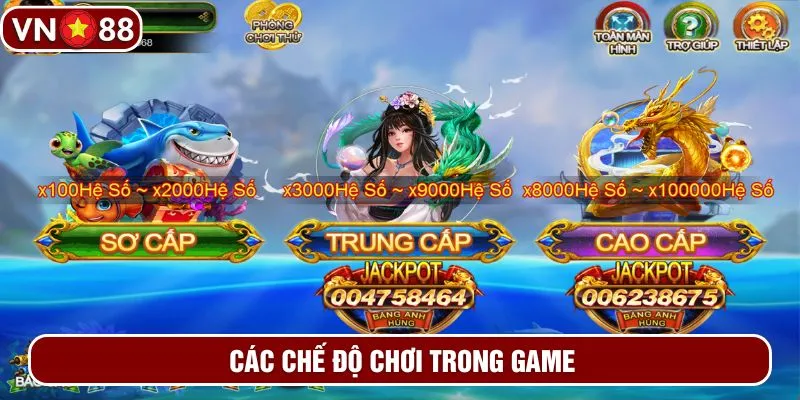 Các chế độ chơi trong game